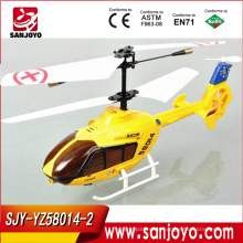 Helicóptero do rc do helicóptero 2.4G 3ch da ambulância SJY-58014-2 para o helicóptero da turbina do rc da venda